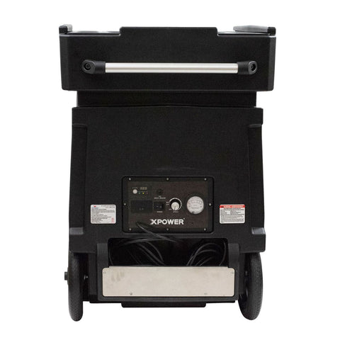 Black XPOWER AP-2500D MEGA Commercial HEPA Filtration Air Purification System