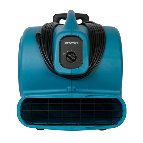 Dark Cyan XPOWER P-800H 3/4 HP 3200 CFM 3 Speed Air Mover