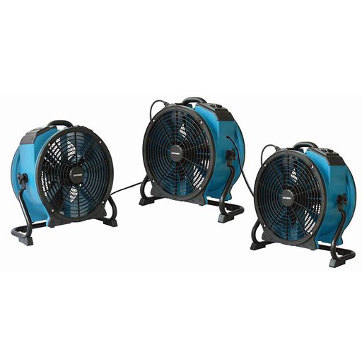 Dark Slate Gray XPOWER X-47ATR 1/3 HP 3600 CFM Variable Speed Sealed Motor Industrial Axial Air Mover, Blower