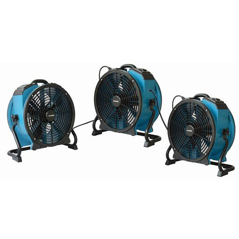 Dark Slate Gray XPOWER X-47ATR 1/3 HP 3600 CFM Variable Speed Sealed Motor Industrial Axial Air Mover, Blower