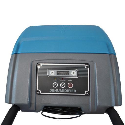 Dim Gray XPOWER XD-125 125-Pint Commercial Dehumidifier with Automatic Purge Pump and Drainage Hose