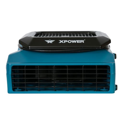 Black XPOWER XL-730A 1/3 HP 1150 CFM 5 Speed Sealed Motor Low Profile Air Mover