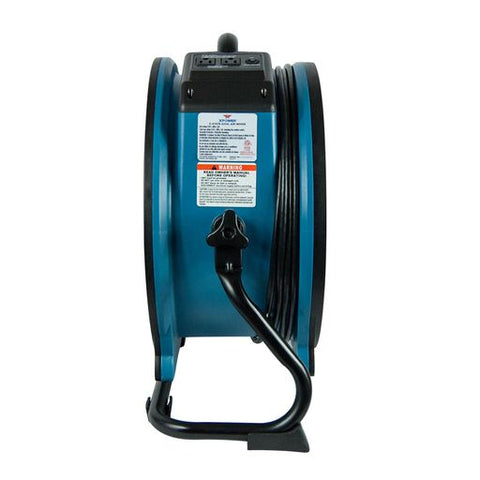 Dark Slate Gray XPOWER X-47ATR 1/3 HP 3600 CFM Variable Speed Sealed Motor Industrial Axial Air Mover, Blower