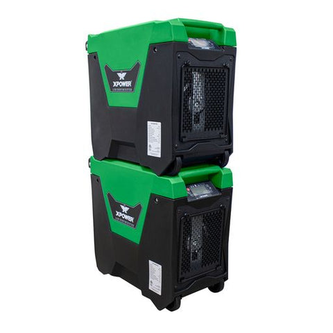 Dark Slate Gray XPOWER XD-85L2 145-Pint LGR Commercial Dehumidifier with Automatic Purge Pump - 3 Colors