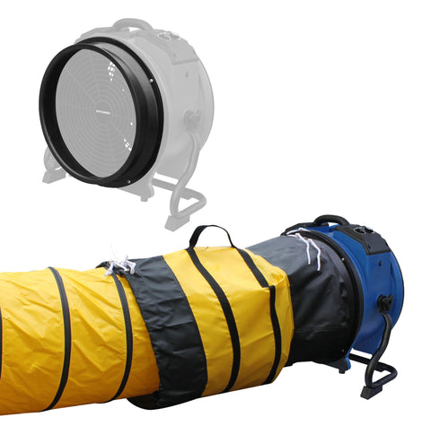 Dark Slate Gray XPOWER X-48ATR 1/3 HP 3600 CFM High Temperature Variable Speed Sealed Motor Industrial Axial Air Mover