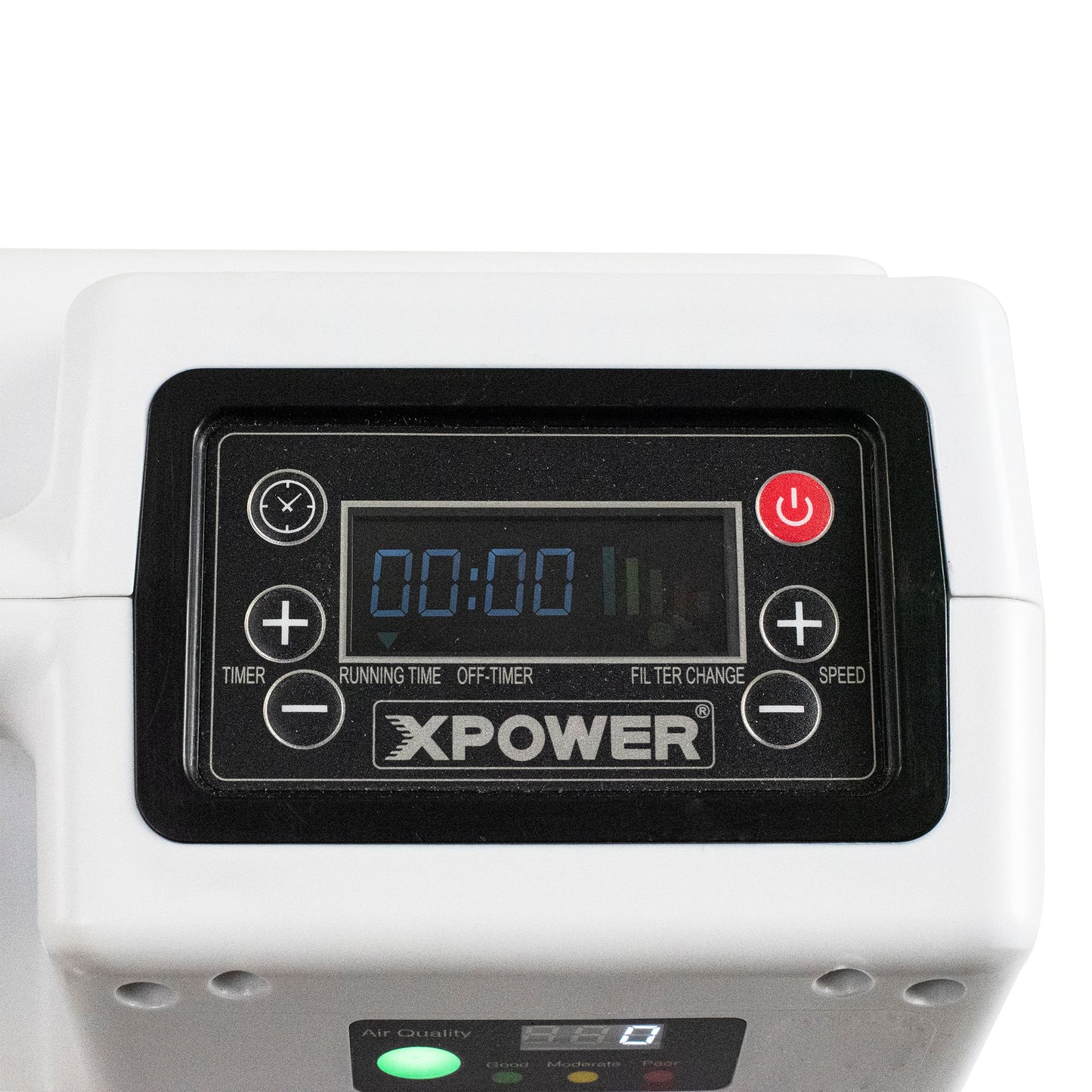 Black XPOWER X-2830 Commercial 4 Stage Filtration HEPA Purifier System