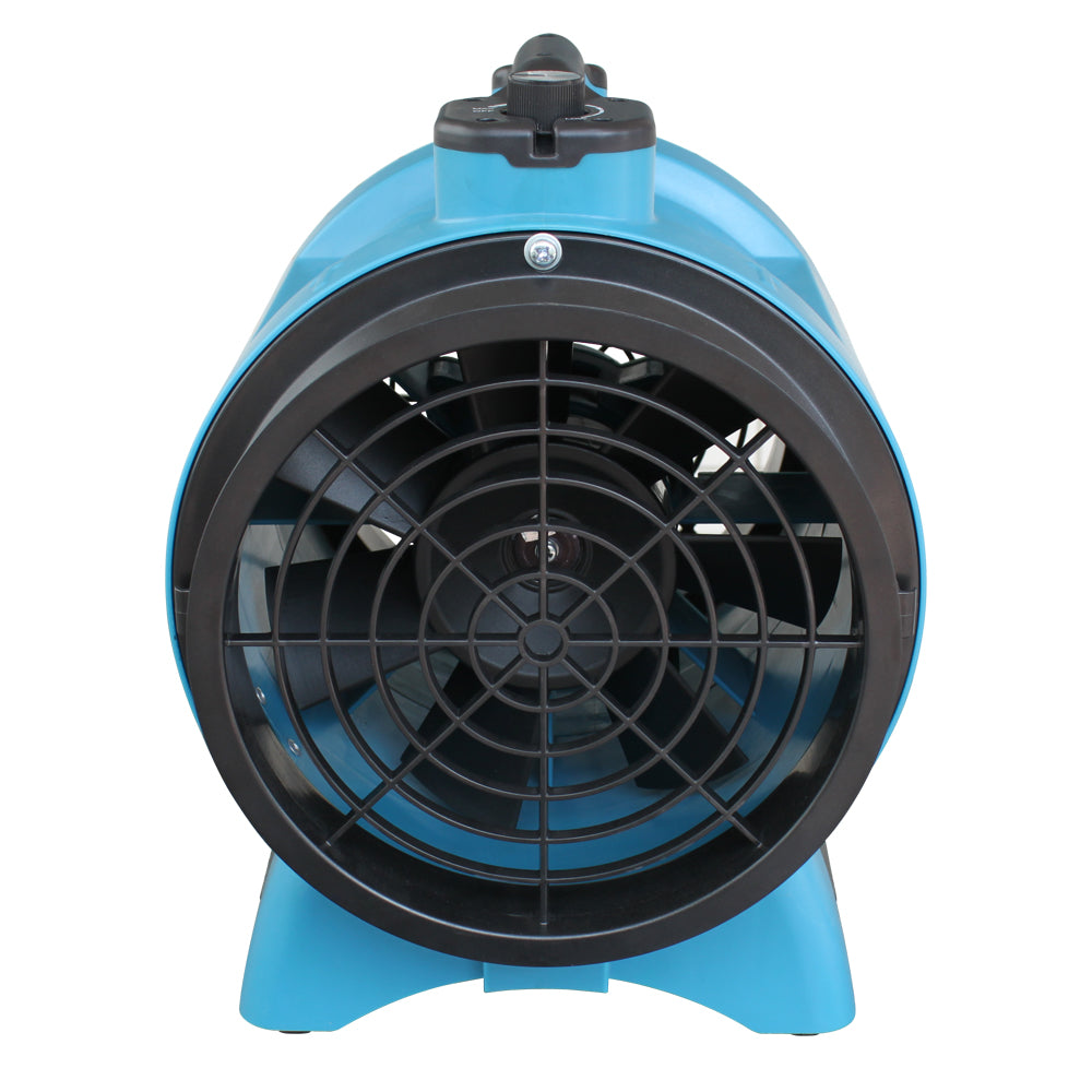 Dark Slate Gray XPOWER X-8 Variable Speed 8" Diameter Industrial Confined Space Ventilator Fan